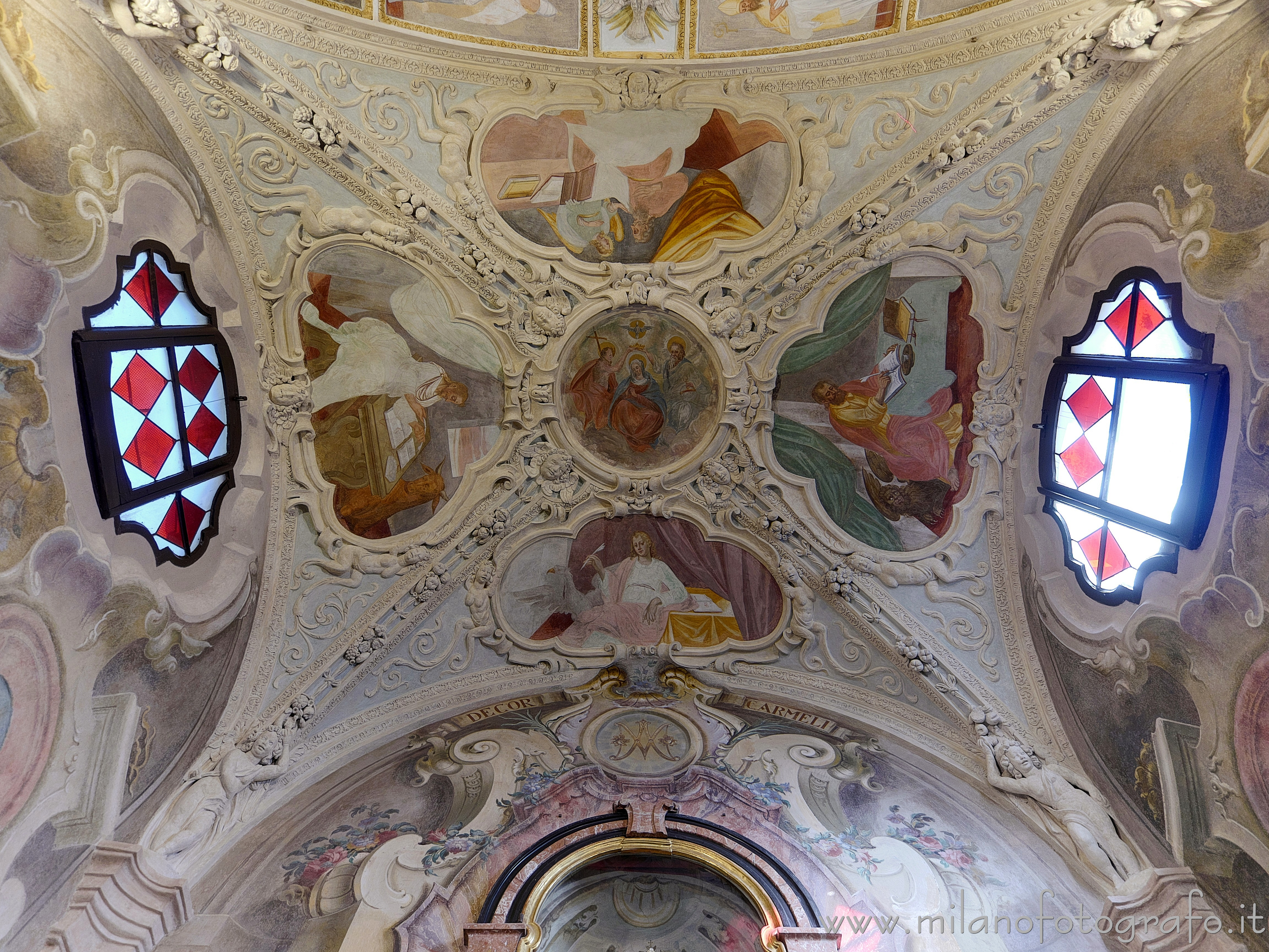 Oggiono (Lecco) - Volta dell'abside della Chiesa di Sant'Agata